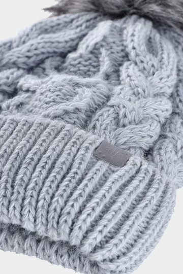 Mergaičių žieminė kepurė 4F 4FJWAW24ACAPF421-34S mėlyna