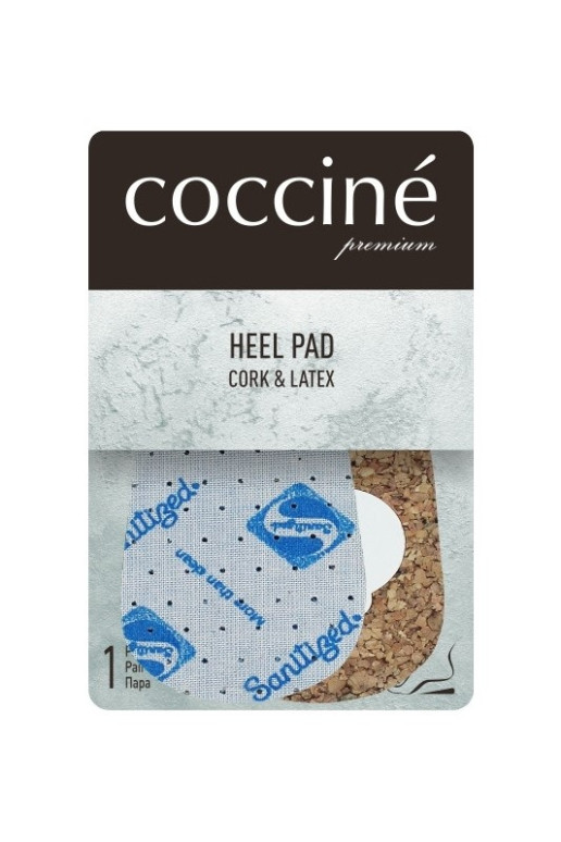 Coccine HEEL PAD CORK & LATEX Kulno pagalvėlė