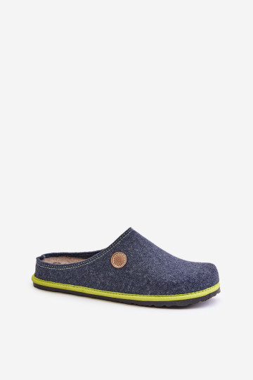 Moteriški namų batai Inblu Slippers CS000039 Tamsiai mėlyni 2