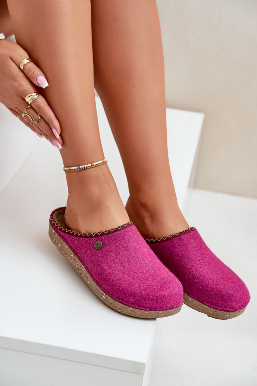 Namų batai Moteriškos šlepetės Inblu ED000018 Fuchsia