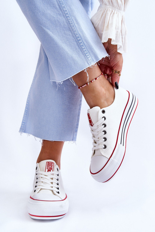 Moteriški sportbačiai Big Star balti 3