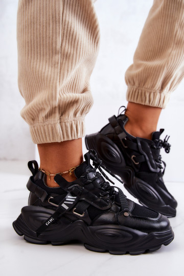 Sportiniai bateliai Sportbačiai GOE JJ2N4083 Juodi 2