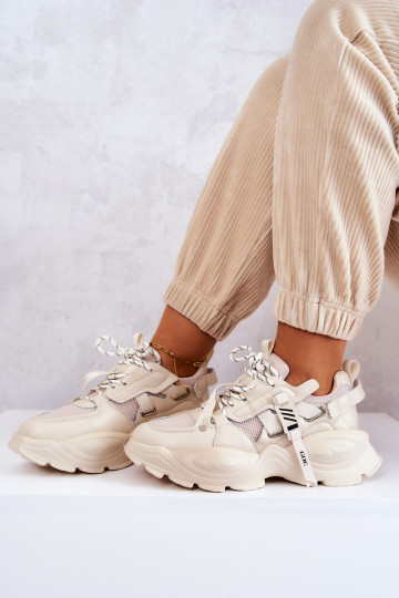 Sportiniai bateliai Sportbačiai GOE JJ2N4082 Smėlio spalvos 2