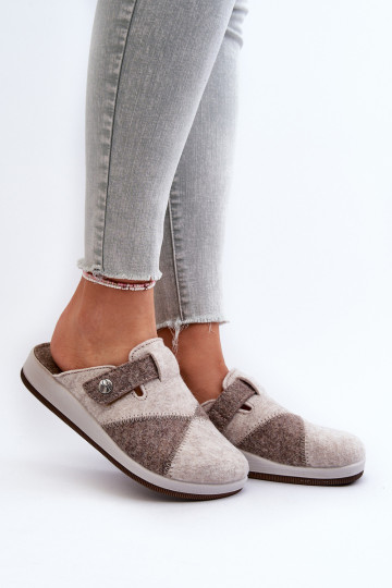 Prevencinės moteriškos šlepetės Inblu CT000032 Smėlio spalvos