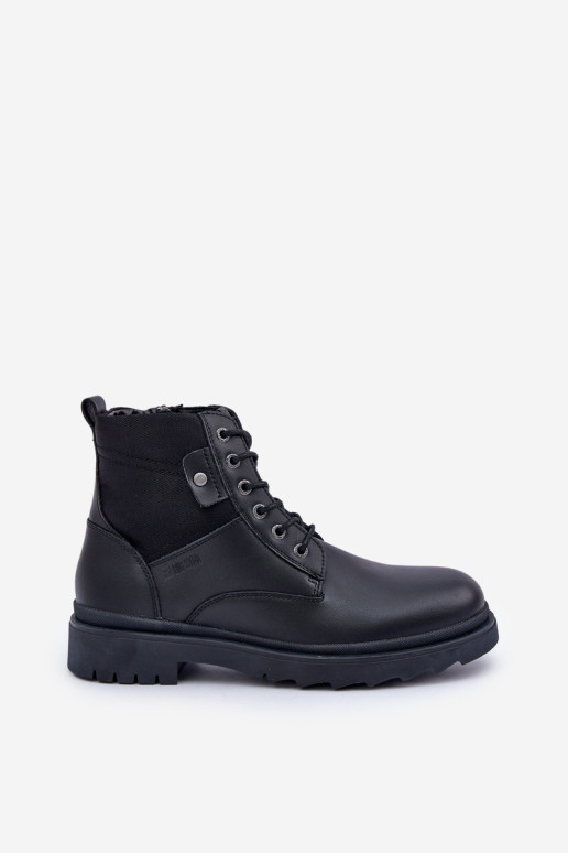Oda izoliuoti vyriški batai Big Star OO174166 juodi