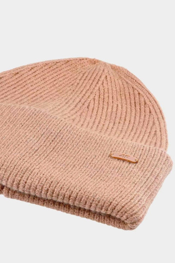 Moteriška žieminė kepurė 4F 4FWAW24ACAPF447-82S ruda