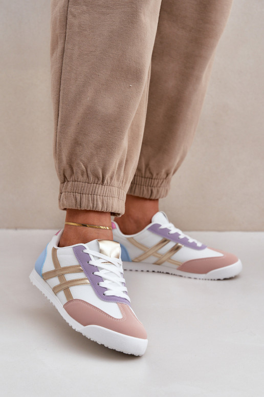 Žemi moteriški daugiaspalviai sportbačiai Eezore