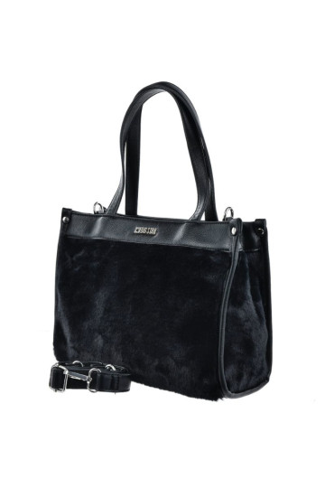 Big Star Fur bagažinės krepšys OO574067 Juodas