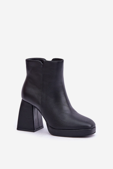 Aukštakulniai aulinukai Eco Leather Black Selarae 2