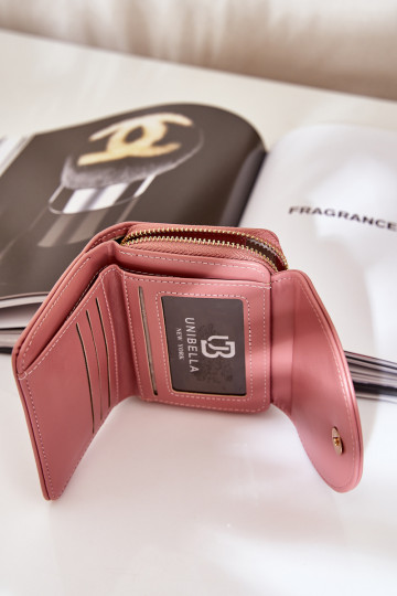 Moteriška piniginė Ekologinė oda Rožinė Congaia 2