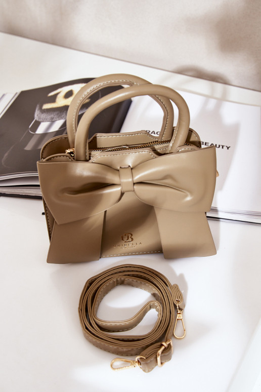 Mažas krepšys su lankeliu žalia Nesehe