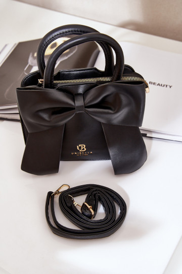 Mažas krepšys su lankeliu, juodu Nesehe 2