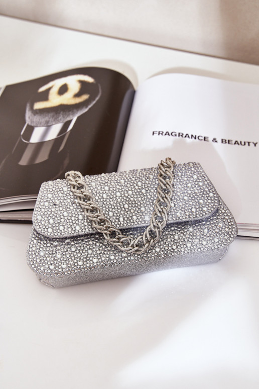 Dekoruotas sidabrinis Kariti oficialus krepšys