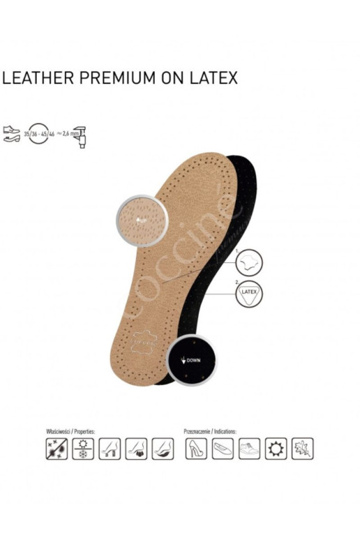 Coccine vaikiški odiniai latekso įdėklai pjaustymui 19-35