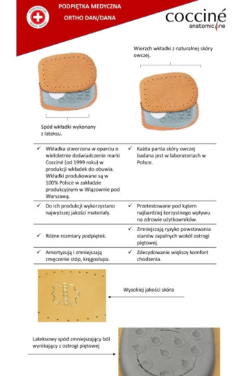 COCCINE ORTHO DAN kulno pagalvėlės 2