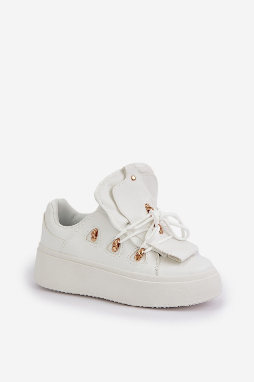 Moteriški sportbačiai ant platformos White Dolistana