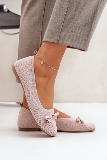 Tinklinės balerinos su lankeliu Pink Bianila