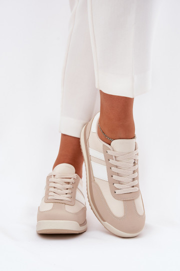 Sportiniai batai Sneakers Moteriški Leopard Beige Galabis
