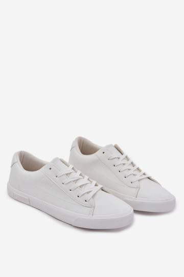 Vyriški klasikiniai žemi sportbačiai Eco Leather Big Star NN174250 balta 2