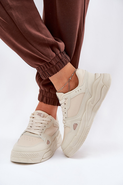 Moteriški sportbačiai Big Star NN274668 Smėlio spalvos