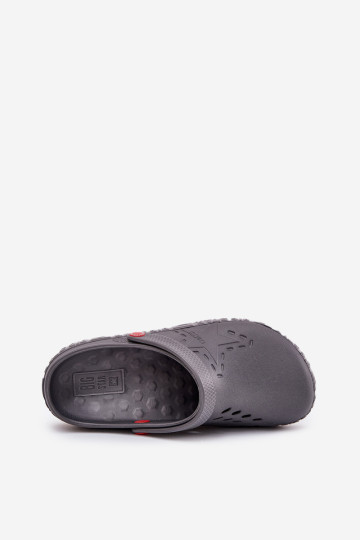 Vyriškos lengvos šlepetės klumpės Big Star II175007 pilkos spalvos 2