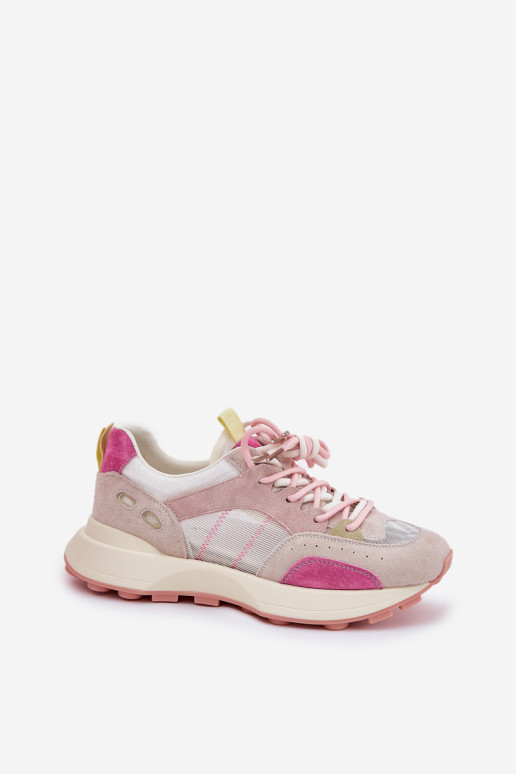 Zomšiniai sportiniai bateliai, sportbačiai, moteriški Vinceza 66725 Daugiaspalviai