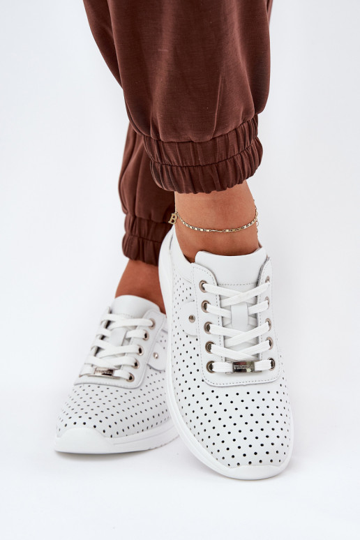 Moteriški odiniai sportiniai bateliai Vinceza 79532 Balta