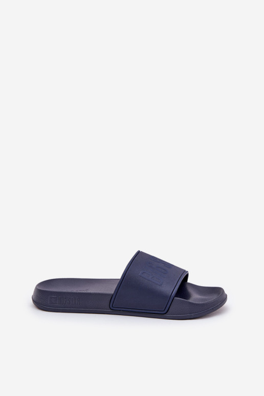 Lengvos putplasčio vyriškos šlepetės Big Star MM174323 Navy