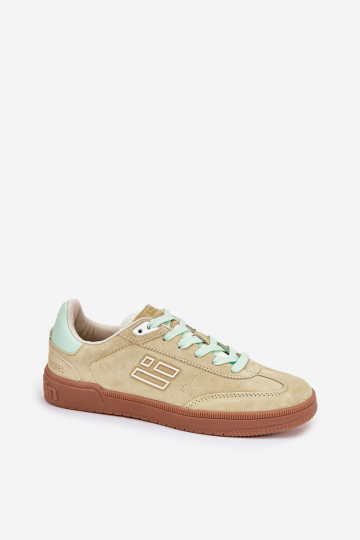 Zomšiniai sportiniai bateliai, sportbačiai, moteriški D.Franklin DFSH387005 Lime 2