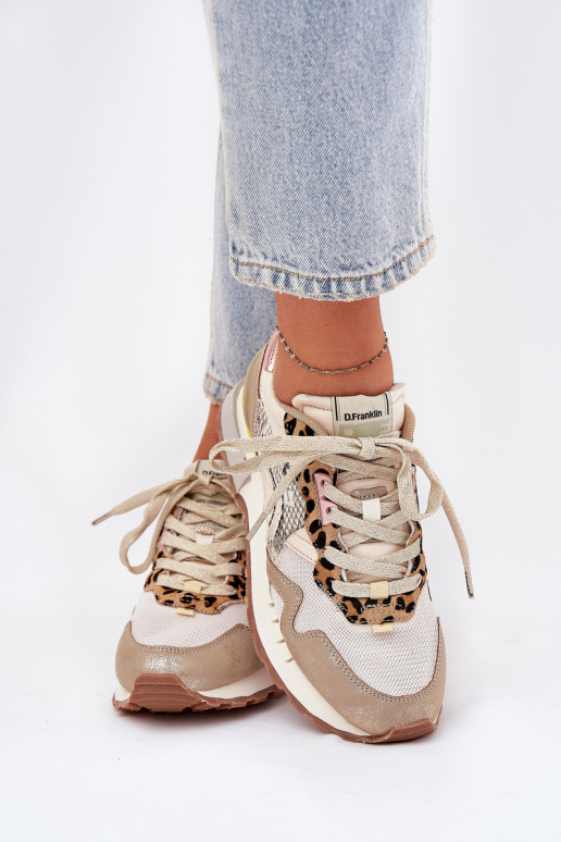 Sportiniai bateliai Moteriški D.Franklin DFSH378006 Auksas