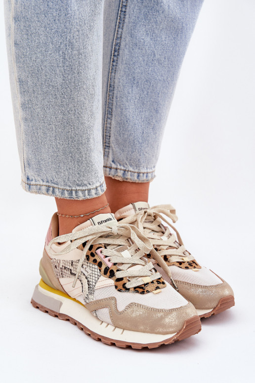 Sportiniai bateliai Moteriški D.Franklin DFSH378006 Auksas