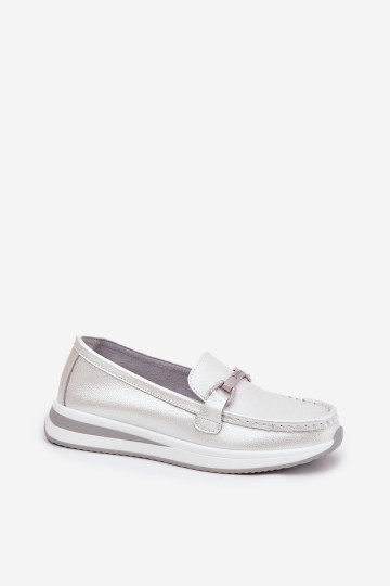 Moteriški odiniai mokasinai S.Barski GR51-598 Pearl 2