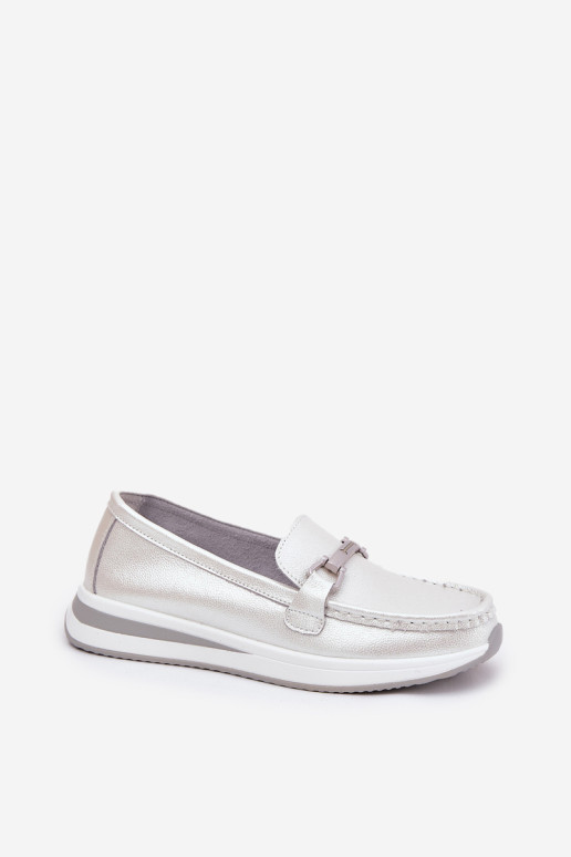 Moteriški odiniai mokasinai S.Barski GR51-598 Pearl