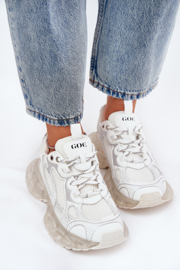 Moteriški odiniai sportbačiai GOE RR2N4083 Smėlio spalvos