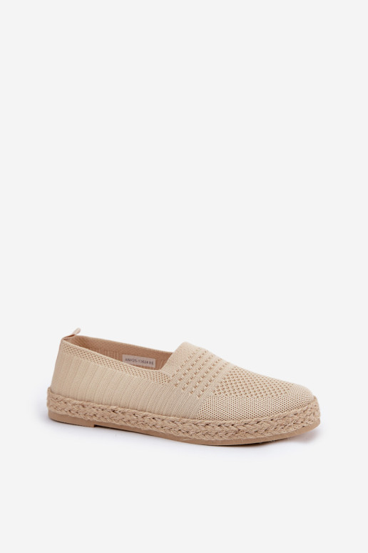 Moteriškos espadrilės su pynėmis Vinceza 13624 Beige