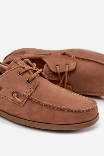 Vyriški odiniai mokasinai Big Star RR174162 Camel