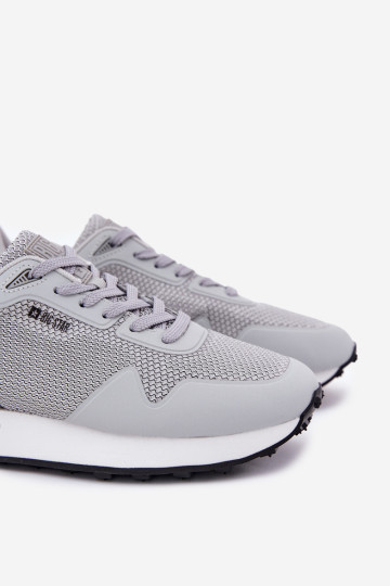 Vyriški sportbačiai ant platformos Big Star RR174358 Hi-Poly System pilki