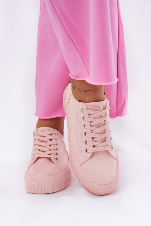 Big Star RR274404 Rožiniai moteriški sportbačiai