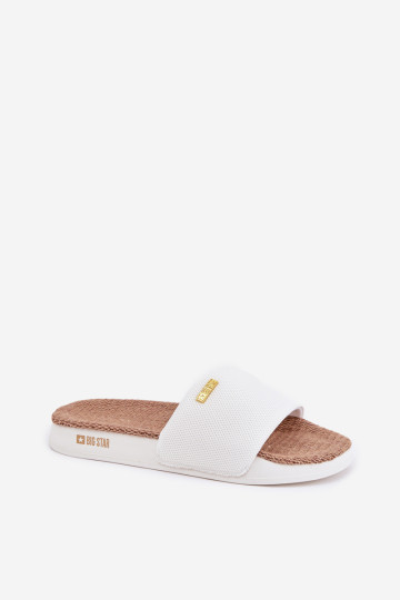 Moteriškos šlepetės Big Star RR274A103 balta 2