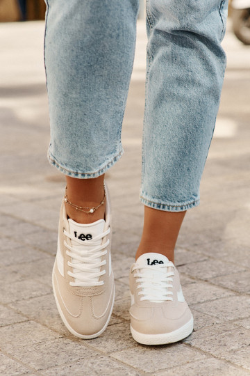 Moteriški sportbačiai LEE LIAN WOMEN LOW 50251005.33F Smėlio spalvos