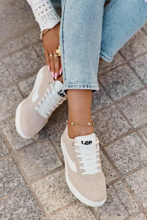 Moteriški sportbačiai LEE LIAN WOMEN LOW 50251005.33F Smėlio spalvos