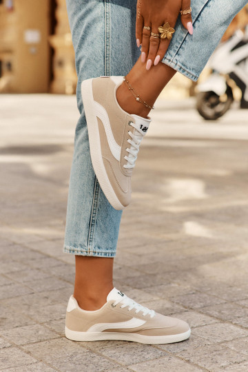 Moteriški sportbačiai LEE LIAN WOMEN LOW 50251005.33F Smėlio spalvos