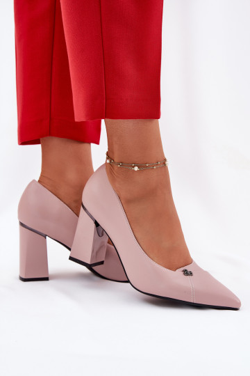 Siurbliai ant blokinio kulno Elegant Vinceza 62224 Rožinė