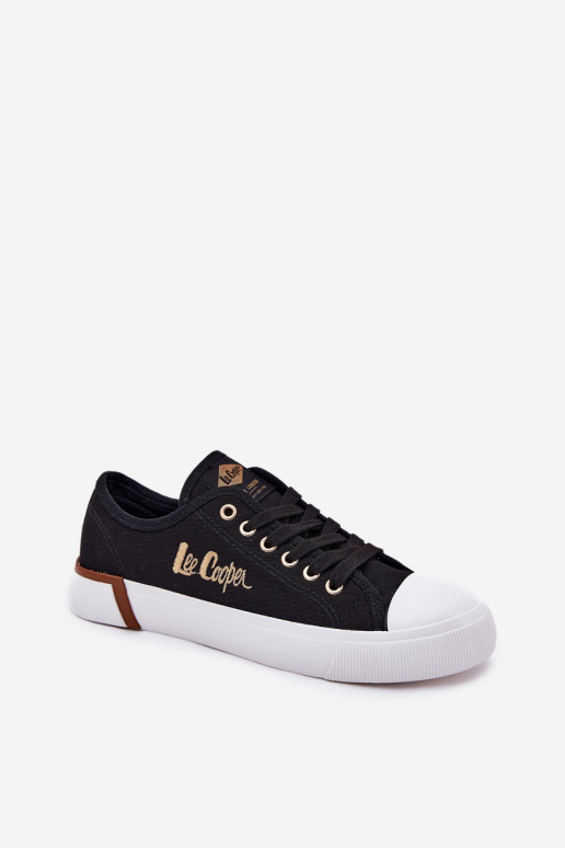 Lee Cooper moteriški drobiniai sportbačiai LCW-25-31-3427L juodi