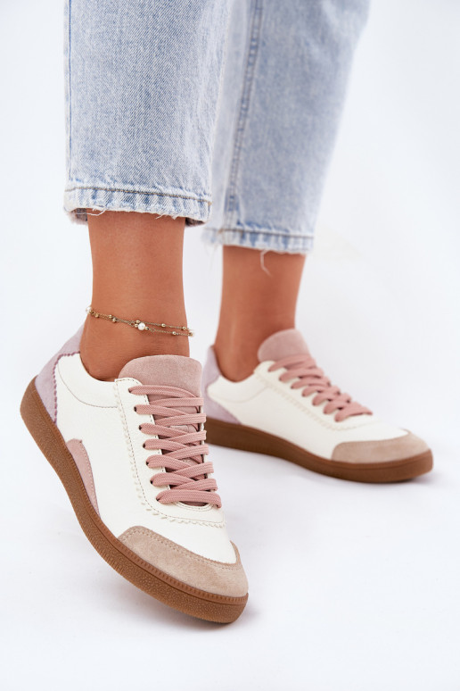 Zazoo N1220 moteriški odiniai sportbačiai, balti