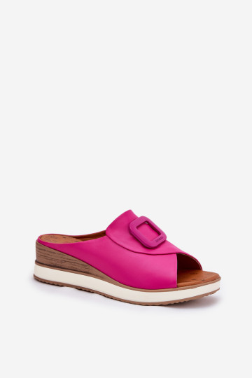 Moteriški odiniai sandalai su pleištais Artiker 56C2147 Fuchsia 2