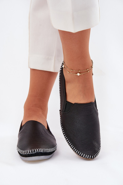 Maciejka Odinės balerinos T3512-71 Juodos