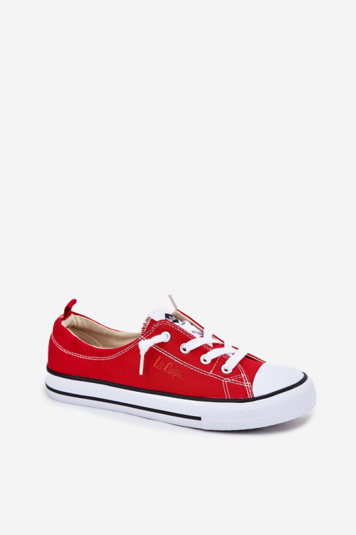 Lee Cooper moteriški drobiniai sportbačiai LCW-25-02-3298L raudoni