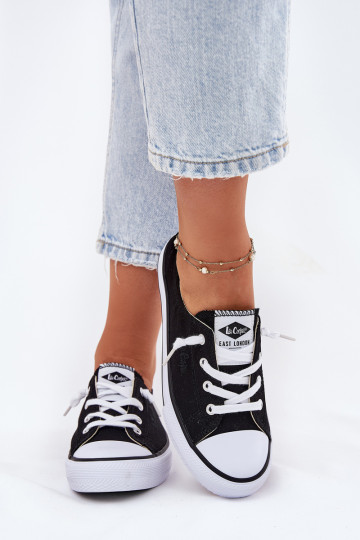 Lee Cooper moteriški drobiniai sportbačiai LCW-25-02-3299L juodi