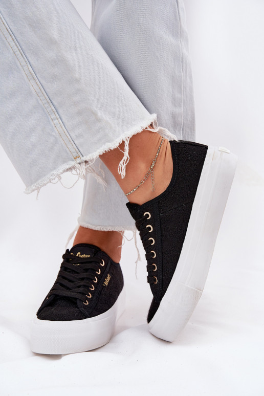 Lee Cooper LCW-25-31-3439L moteriški suvarstomi sportbačiai juodi